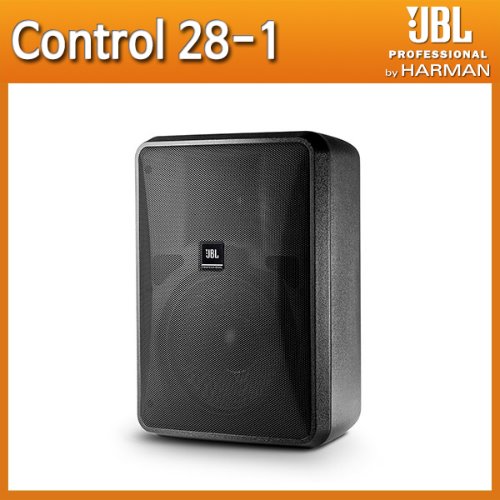 JBL CONTROL28-1 벽부형 패시브스피커 하이로 블랙1개