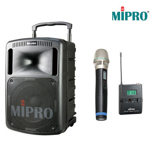 MIPRO MA808M 1채널 포터블 무선 앰프스피커/MA-808M