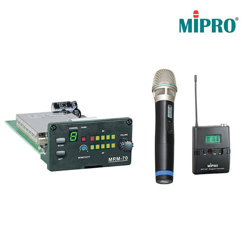 MIPRO MRM70+ACT32/무선수신기모듈+송신기/마이크선택