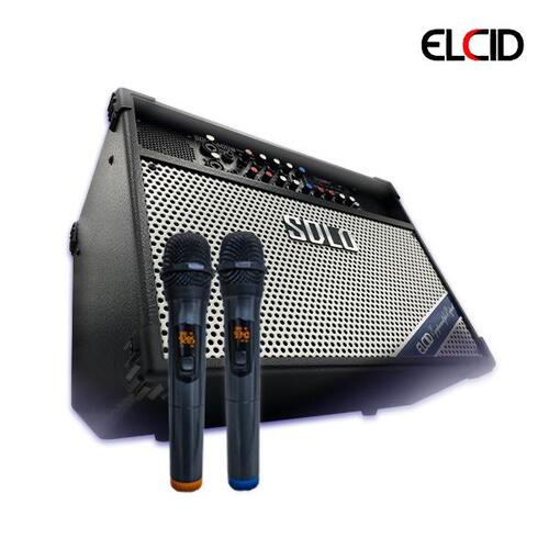 ELCID SOLO400W 버스킹앰프 무선마이크 2개포함 SOLO-400W