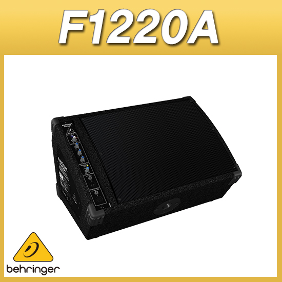 BEHRINGER F1220A 베링거 파워드 모니터스피커