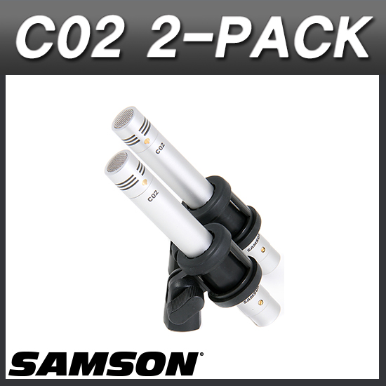 SAMSON C02(pair)/CO2(2-PACK)/샘슨 콘덴서마이크