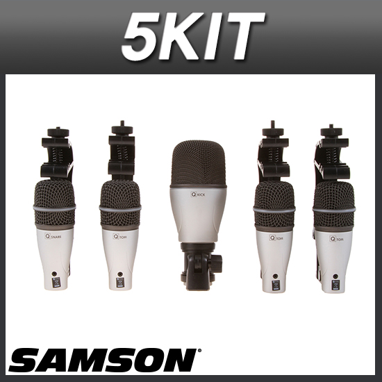 SAMSON DK5 샘슨 5킷 드럼마이크패키지