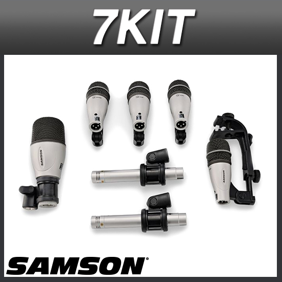 SAMSON DK7 샘슨 7킷 드럼마이크패키지