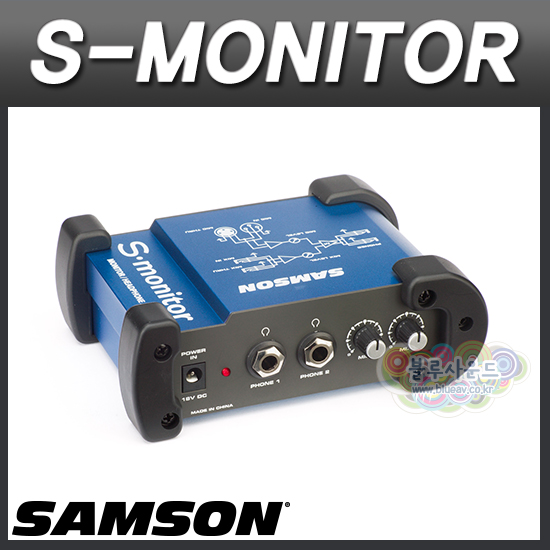 SAMSON S-Monitor 모니터믹서/무대모니터/스튜디오 모니터링솔루션(Smonitor)