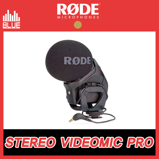 RODE StereoVideoMicPro/비디오마이크/카메라마이크/DSLR동영상용/캠코더용(로데 SVM PRO)