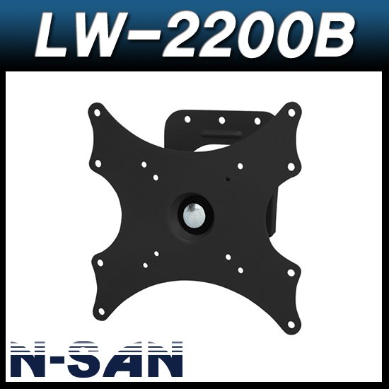N-SAN LW2200B/피벗각도형/벽걸이거치대/티비브라켓/벽걸이브라켓/TV거치대/엔산마운트 LW-2200B