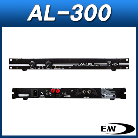 E&amp;W AL-300/파워앰프/80W+80W출력/EW AL300