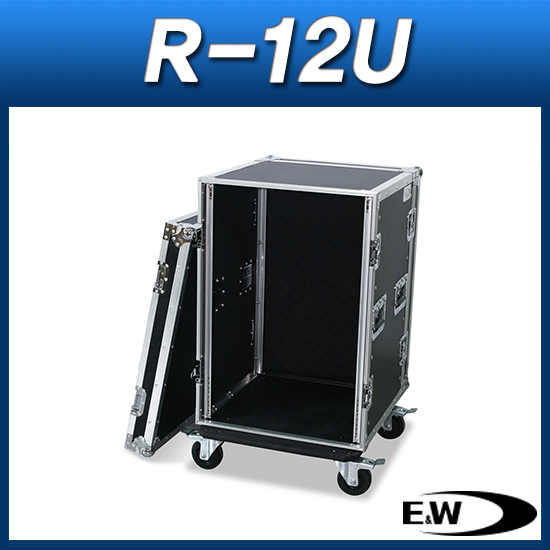 E&amp;W R-12U/하드랙케이스/앰프장착케이스/앞뒤커버포함/EW R12U