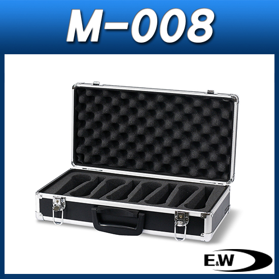 E&amp;W M-008/8구/마이크케이스/EW M008