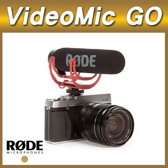 RODE VideoMicGo/로데 VM GO/DSLR캠코더마이크/비디오마이크/캠코더용(로데 VIDEOMIC GO)