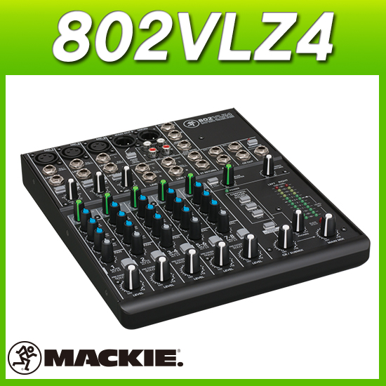 MACKIE 802VLZ4/맥키믹서/8채널믹서 3MIC입력 1AUX/정품믹서(멕키 802VLZ4)