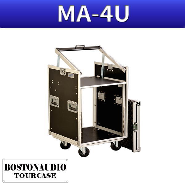 BOSTONAUDIO MA4U/앞뒤문짝없음/상부믹서장착가능/조립식랙케이스/보스톤오디오/MA-4U