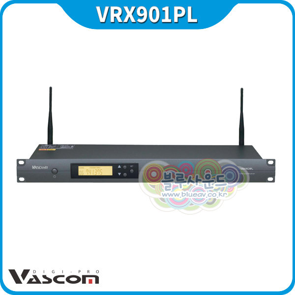 VASCOM VRX901PL/무선마이크리시버/무선수신기/1채널/바스컴/VRX-901PL