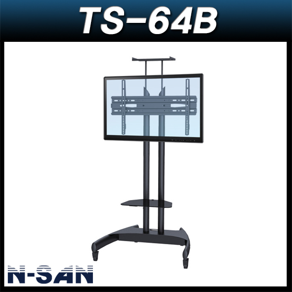 N-SAN TS64B/블랙/티비스탠드/LCD스탠드/티비거치대/PDP스탠드/엔산마운트/TS-64B