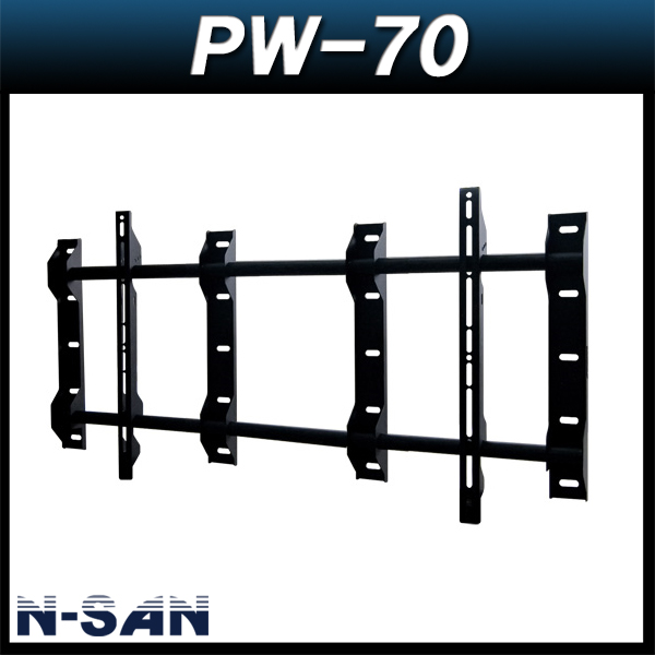 N-SAN PW70/고정형/벽걸이거치대/벽걸이브라켓/PDP거치대/티비거치대/엔산마운트/PW-70