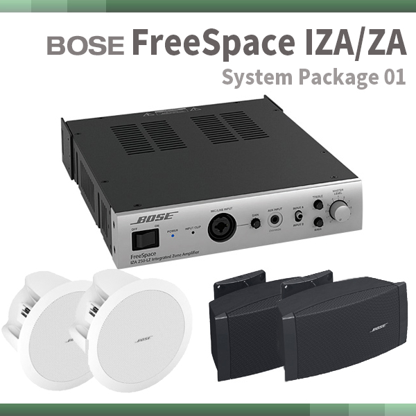 IZA250-LZ/BOSE/FreeSpace/카페용, 상업용 음향패키지
