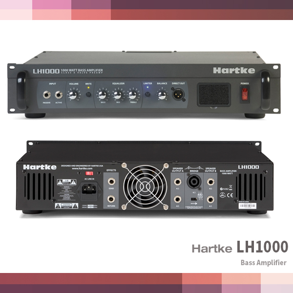 LH1000/HARTKE/하케 베이스 앰프/Bass head Amplifier