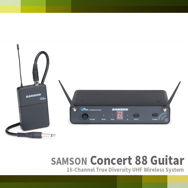 CONCERT88 GUITAR/SAMSON/무선 기타,베이스마이크세트