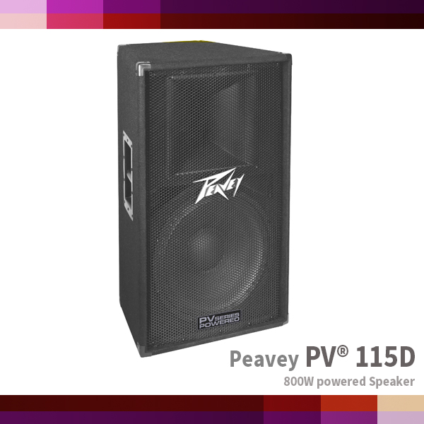 PV115D/PEAVEY/800W Powered Speaker (PV-115D)
