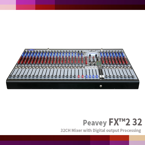 FX2 32/PEAVEY/32채널 믹서 (FX2-32)