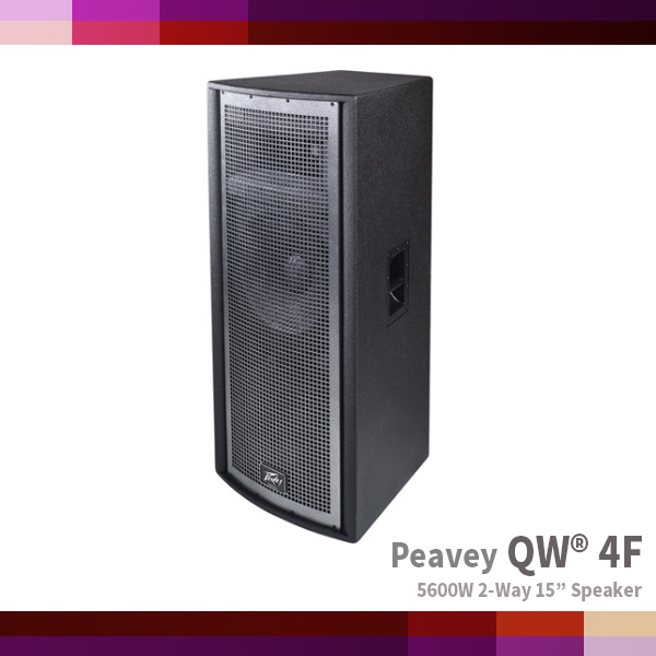 QW4F/Peavey/2-way Speaker/RMS 2700W스피커(QW-4F)