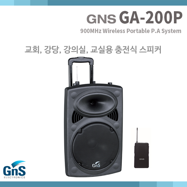 GA200P/GNS/무선앰프/핀타입/200W (GNS GA-200P)