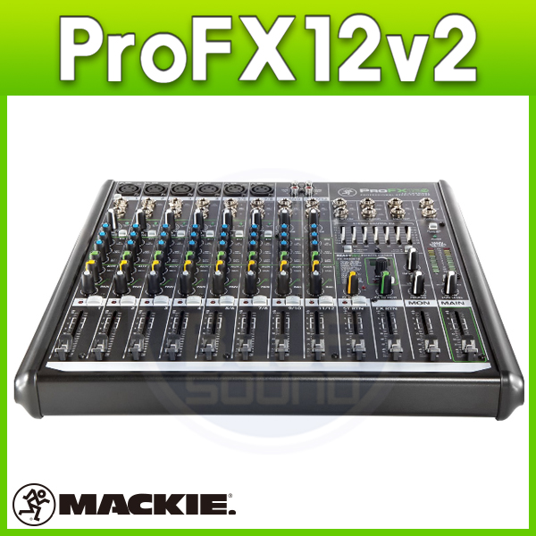 MACKIE PROFX12V2/12CH 이펙트 믹서/맥키(ProFX12v2)/USB