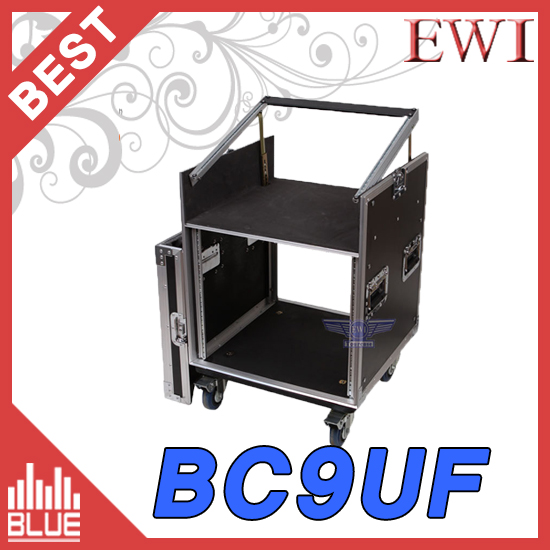 EWI BC-9UF/하드랙케이스/상부믹서장착+9U 높이/바퀴포함(EWI BC9UF)