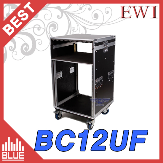 EWI BC-12UF/하드랙케이스/상부믹서장착+12U 높이/바퀴포함(EWI BC12UF)