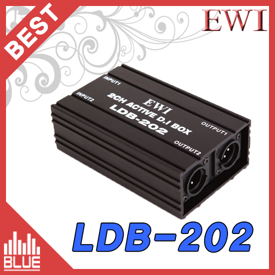 EWI LDB-202/2채널 액티브 다이렉트 박스(EWI LDB202)
