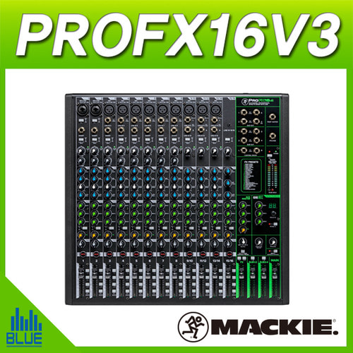 MACKIE PROFX16V3/16CH 이펙트 믹서/맥키 (ProFX16v3)