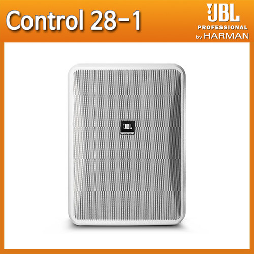 JBL CONTROL28-1 벽부형 패시브스피커 하이로 흰색1개
