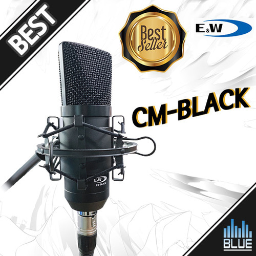 E&amp;W CM-BLACK/콘덴서마이크/보컬마이크/EWD CMBLACK