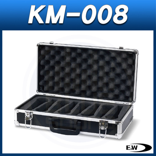 E&amp;W KM008/ 마이크케이스(8개) / 이더블유디(KM-008)