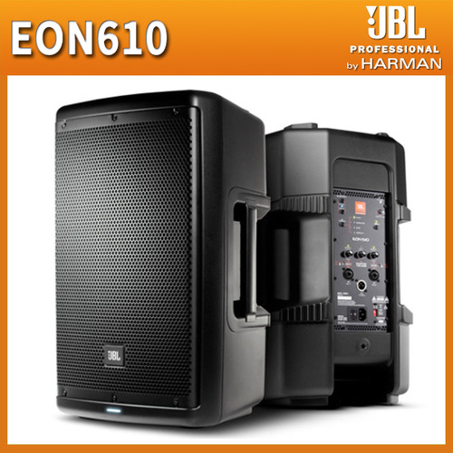 JBL EON610/10인치 PA액티브스피커 500W 블루투스 1통