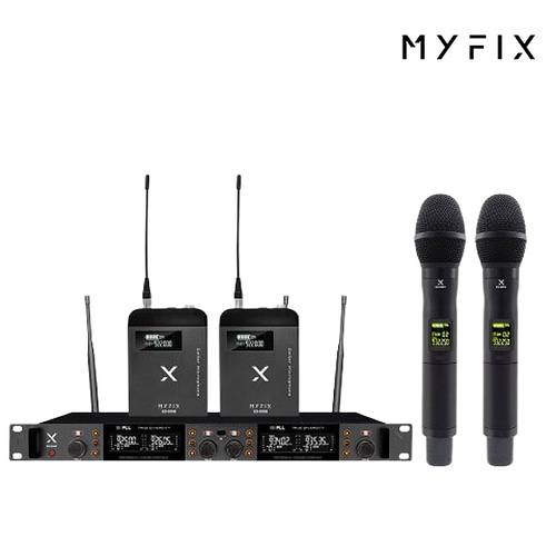 MYFIX EW904R/4채널 무선마이크/마이크선택/EW-904R