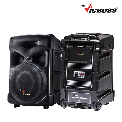 VICBOSS V9000SPK/300W/10인치/서브스피커/이동형스피커