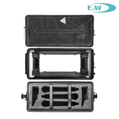 E&amp;W PW4U-PRO/4구 ABS 플라스틱 무선 수신기 랙케이스/PW-4U-PRO