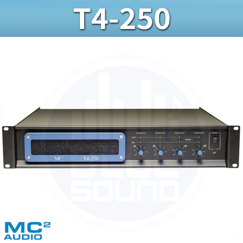 MC2AUDIO T4250/파워앰프/엠씨투오디오(T4-250)