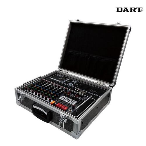 DART BTX8P800B 파워드믹서 케이스포함 1600W 블루투스 BTX-8P800B