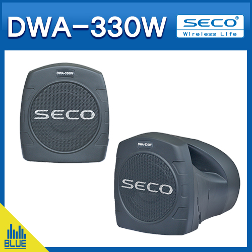 SECO DWA330W/포터블무선앰프/USB/30W/마이크1개포함