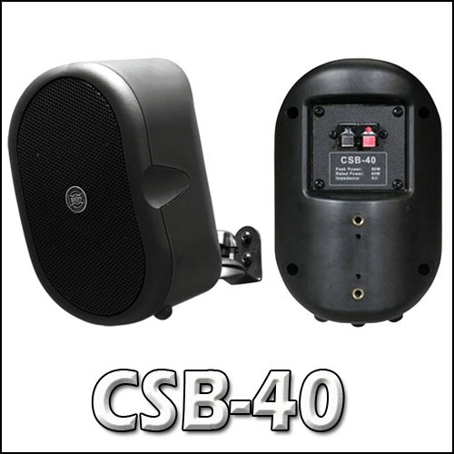 SHOW CSB40(개)/패션스피커/고급스러운디자인/카페,매장,사무실,펜션용 서브스피커(SEIKAKU CSB-40)