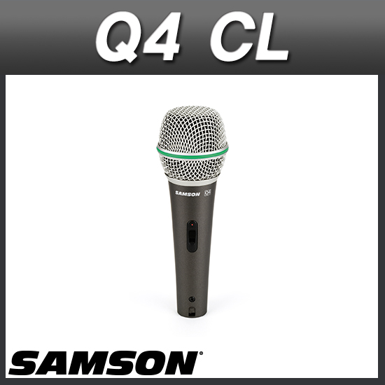 SAMSON Q4CL 샘슨 다이나믹 핸드마이크