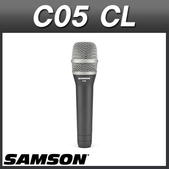 SAMSON C05 콘덴서마이크/핸드마이크(C05CL)