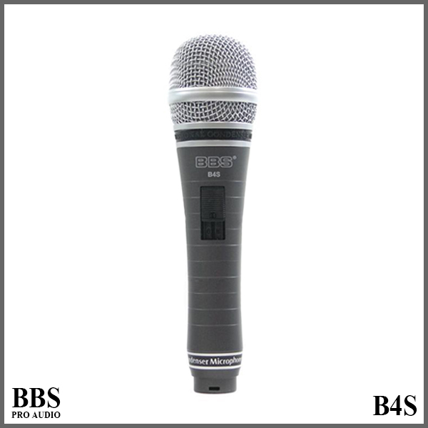 BBS B4S 고급콘덴서마이크/보컬용/찬양용/비비에스(B-4S)