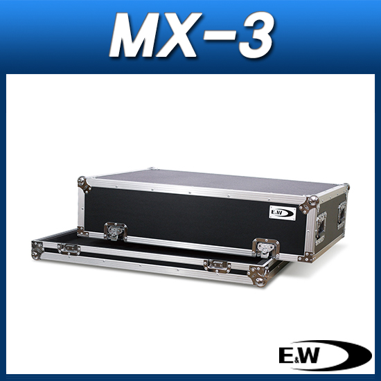 E&amp;W MX-3/콘솔 믹서용 케이스/하드케이스/기타장비보관용/EW MX3