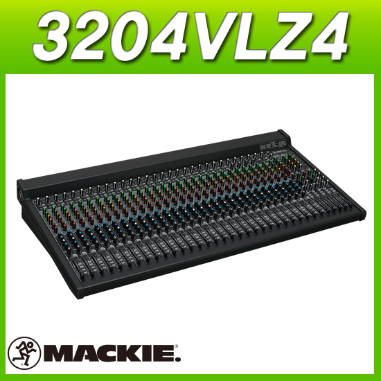 MACKIE 3204VLZ4/맥키믹서/32채널믹서 20MIC입력 6AUX,4BUS,이펙터내장/정품믹서