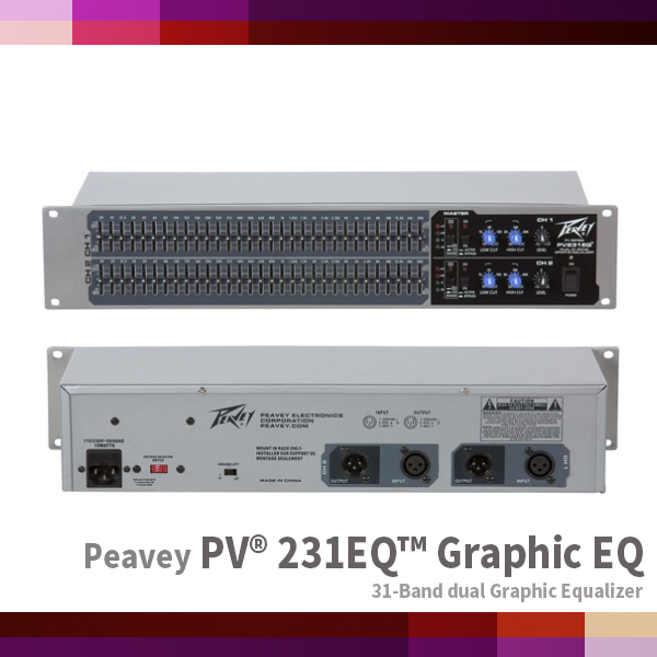 PV231EQ/PEAVEY/31Band Dual GraphicEQ (PV-231EQ)