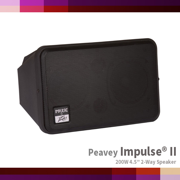 ImpulseII/Peavey/200W 2-way speaker/모니터스피커